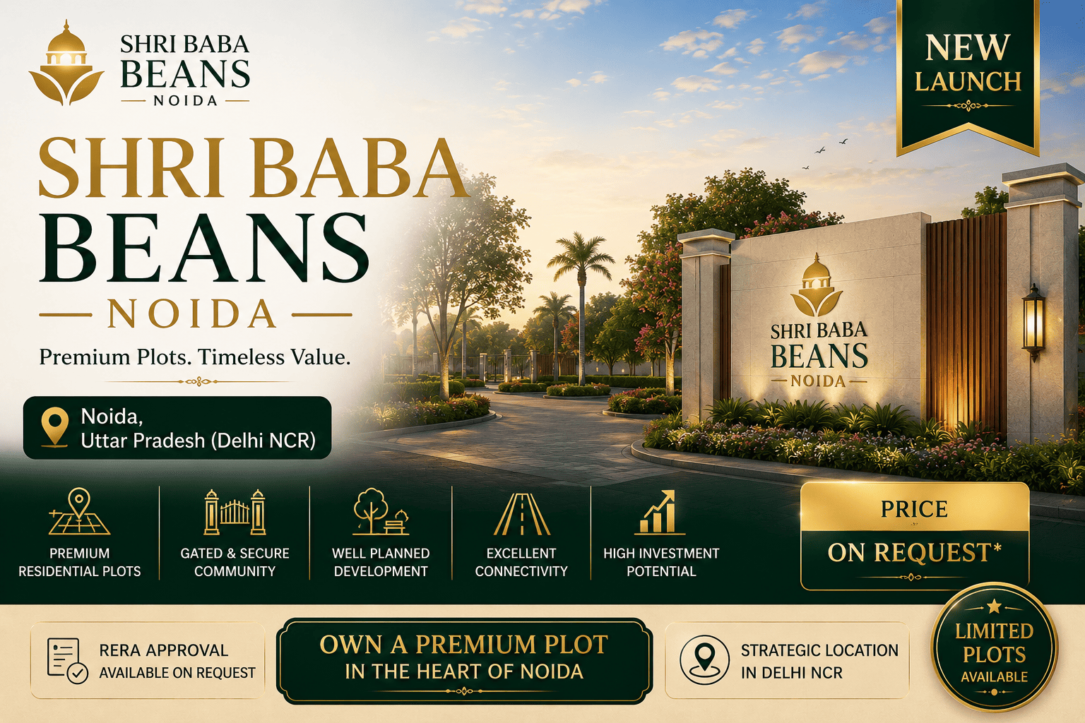 Shri Baba Beans Noida - Premium Residential Plots