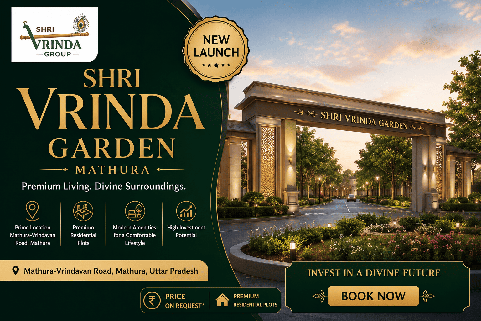 Shri Vrinda Garden Mathura - Residential Plots