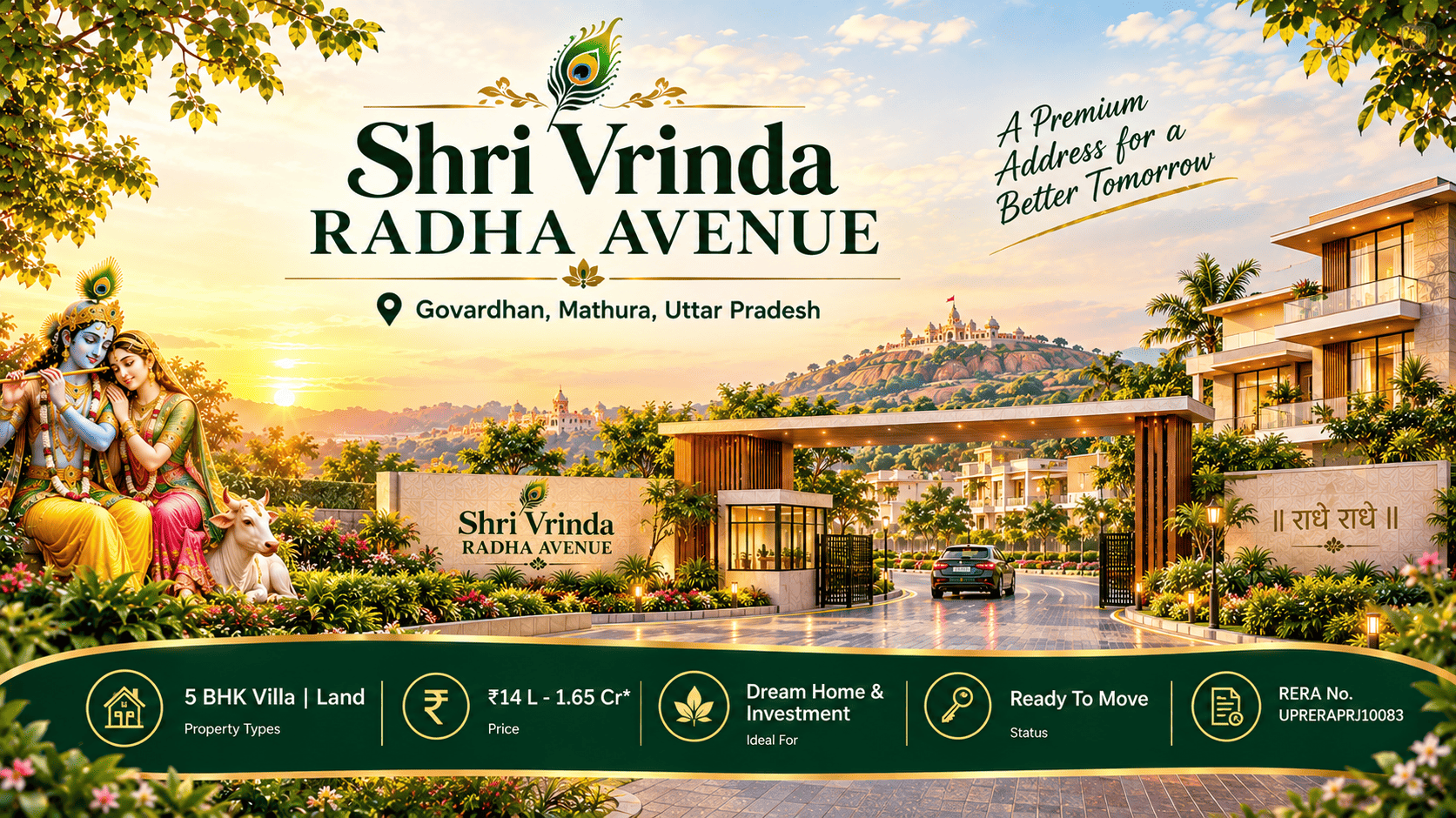 Shri Vrinda Radha Avenue - 5 BHK Villas & Premium Plots